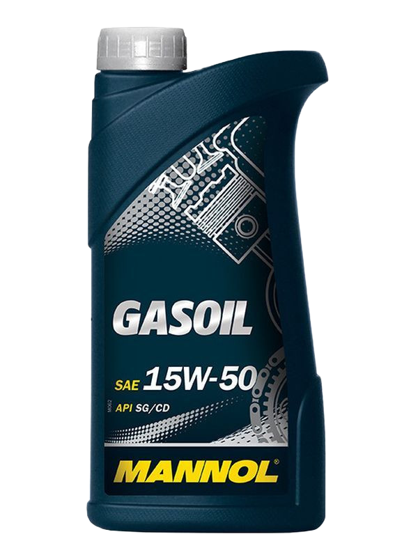 Моторное масло Mannol GASOIL 15W-50, 1л